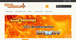 Desktop Screenshot of hobbyminiatures.com